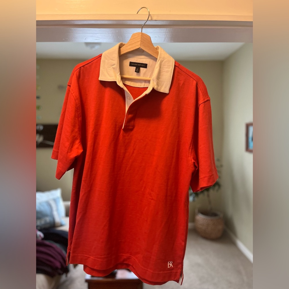 Banana Republic - red polo